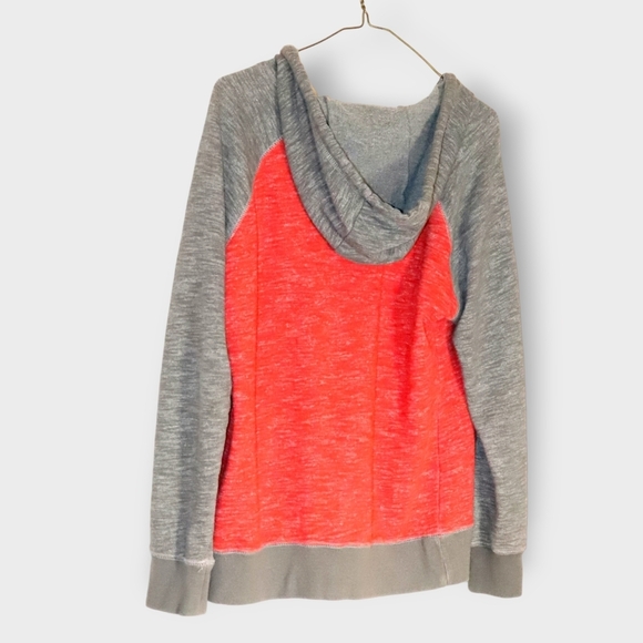 MAJESTIC  RAPHTERS WOMENS SIZE L GREY AND RED SPORTS SWEATWHIRT HOODIE - Picture 2 of 6